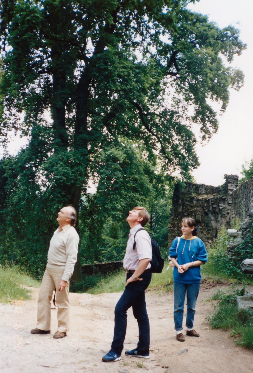 AandM Germany trip visiting Host 1990